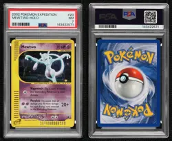 Mewtwo Holo Pokemon e-Card Series Expedition PSA 7 2002 - Image 3