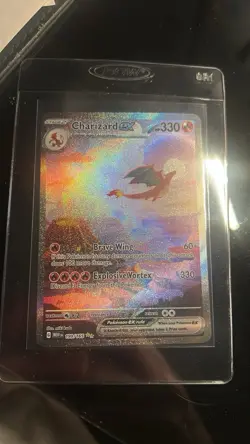 Charizard ex 199/165 Special Illustration Rare Holo 330 HP Pokemon Card Sv151 EX - Image 1