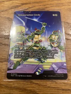 Teleportation Circle Borderless Regular Teenage Mutant Ninja Turtles 0002 MTG - Image 1
