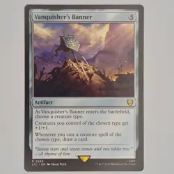 Vanquisher's Banner 0289 Non Foil Rare LOTR Commander MTG - Image 1