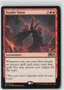 Double Vision (142) - Normal - Core Set 2021 (M21) - NM - Image 1