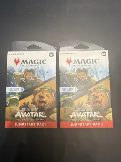 Magic: The Gathering Avatar The Last Airbender Jumpstart 2 Booster Packs x2 - Image 1