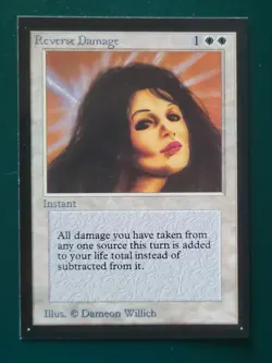 MTG Collector's Edition - Reverse Damage - NM - Not Tournament Legal - Image 1