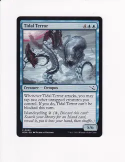 MTG MAGIC THE GATHERING MARCH OF THE MACHINE TIDAL TERROR (X) - Image 1