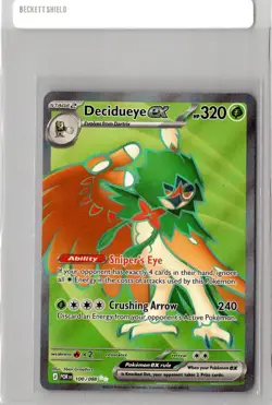 Decidueye ex 100/088 Full Art Holo Pokemon TCG Perfect Order NM - Image 1