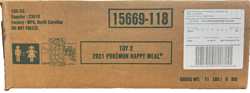 Pokemon McDonald’s 25th Anniversary Sealed Case 150 Booster Packs (2021) - Image 1