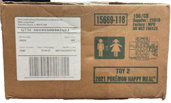 Pokemon McDonald’s 25th Anniversary Sealed Case 150 Booster Packs (2021) - Image 2