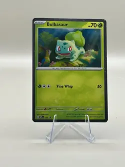 BULBASAUR #046 POKEMON Scarlet & Violet 151 Promo (Cosmic Holo, NM) ENGLISH - Image 1