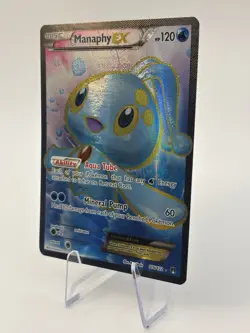 Manaphy EX 116/122 Full Art Ultra Rare Pokemon XY BreakPoint LP+ - Image 2
