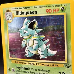 Pokemon TCG Nidoqueen Jungle 7/64 Holo Unlimited Holo Rare - Image 2