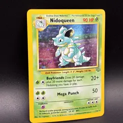 Pokemon TCG Nidoqueen Jungle 7/64 Holo Unlimited Holo Rare - Image 4