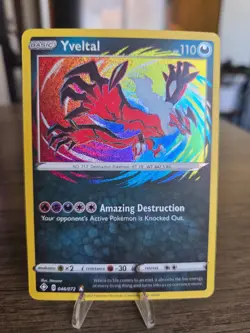 2021 Yveltal Pokemon Shining Fates 046/072 - Image 1