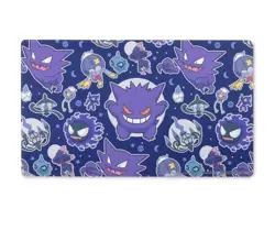 Pokemon Center Gengar Litwick Ghost Type Playmat TCG Official RARE - Image 1