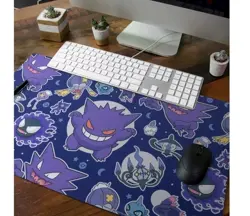 Pokemon Center Gengar Litwick Ghost Type Playmat TCG Official RARE - Image 2