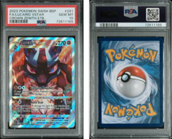 2023 Pokemon - Lucario VSTAR - Crown Zenith ETB Full Art Promo - #SWSH291 PSA 10 - Image 3