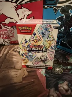 Pokemon TCG Prismatic Evolutions Booster Bundle Factory Sealed - Image 1