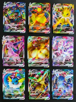 Eeveelutions Vmax Umbreon Jolteon RRR Eevee VMAX Chinese Pokemon Lot 9 NE40 - Image 1