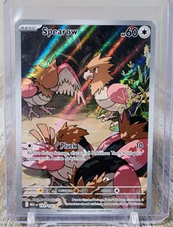 Spearow 151/132 Pokemon TCG: Mega Evolution Illustration Rare - Image 1