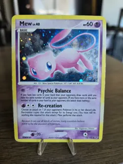 2007 Mew Pokemon Secret Wonders Holo 15/132 - Image 1