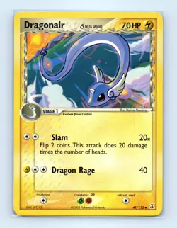Pokemon tcg Delta Species Dragonair Moderately played - Image 1