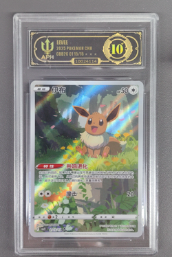 APH Black 10 Pokemon TCG Chinese exclusive Eevee Gem Pack Vol.2 0115/15 CBB2C - Image 1