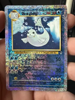 Pokemon 2002 Legendary Collection 40/110 Dewgong Reverse Holo LP - Image 1