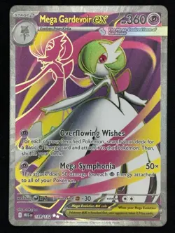 Mega Gardevoir ex 159/132 Ultra Rare Holo Mega Evolution Pokemon TCG NM+ - Image 1