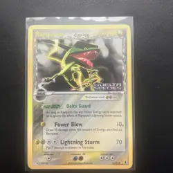 Rayquaza 13/113 Reverse Holo Stamped EX Delta Species 2005 Pokemon NM - Image 1