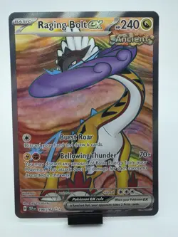 Raging Bolt ex 196/162 Ultra Rare Temporal Forces NM - Image 1