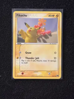 2005 Pokemon PIKACHU 16/17 COMMON POP SERIES 2 - Image 1