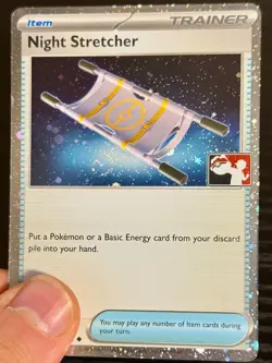 1 Swirl 🌀 Night Stretcher 061/064 (Cosmos Holo) SFA Play! Prize Pack Pokemon - Image 3