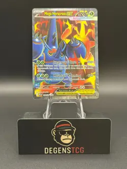 Mega Heracross ex 108/094 Ultra Rare Phantasmal Flames Pokemon Near Mint - Image 1