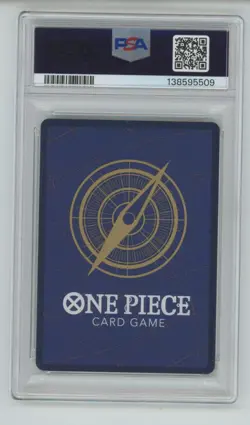 One Piece TCG Treasure Boosters Set Monkey D Luffy Secret PSA 10 - Image 2