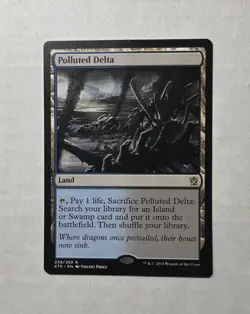 Polluted Delta X1 - NM - Khans of Tarkir MTG Magic The Gathering Card English - Image 1