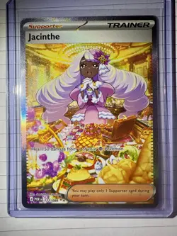 Pokemon TCG Jacinthe 122/088 SIR Perfect Order Trainer Card - Image 1