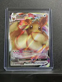 Pokemon SWSH: Sword & Shield Promo Cards Eevee VMAX #SWSH087 - Image 1