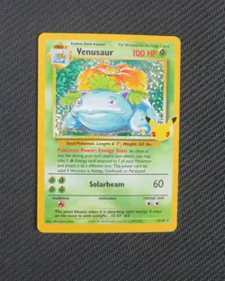 Venusaur 15/102 HOLO RARE Celebrations Classic Collection Pokemon TCG Card - Image 1