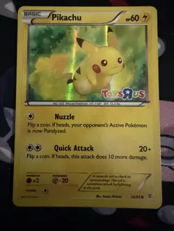 Pikachu - (Toys R Us) 026/083 Miscellaneous Cards & Products Holo - Image 1