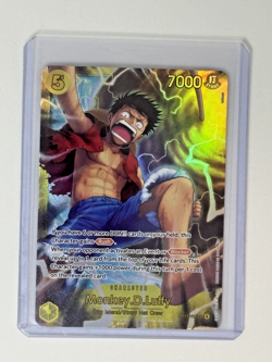 Monkey D. Luffy OP15-119 SEC One Piece Card Game Secret Rare English - Image 1