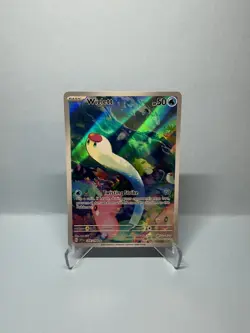 Wiglett 206/198 SV1 Base Set Illustration Rare Full Art Holo Pokemon Card NM - Image 1