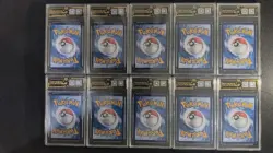 Chinese Pokemon Palafin 132/129 AR OCD 10 Pristine Graded Card Lot*10 GL15 - Image 2