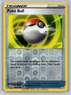 Poke Ball #59/73 Champion's Path Reverse Holo Common - Pokemon Cards G28 - Image 1