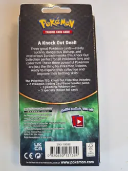 Pokemon TCG: Knock Out Collection Lucario Booster Packs Trading Card Set - Image 2