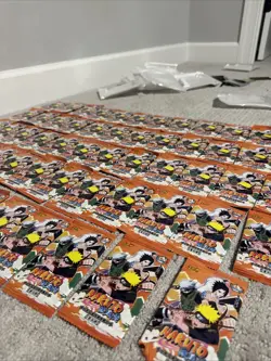 Naruto: Dawn of Legends Card Packs Lot of 59 Cards New Sealed - Image 2