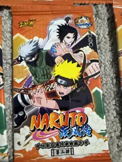 Naruto: Dawn of Legends Card Packs Lot of 59 Cards New Sealed - Image 3