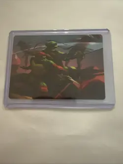 Raph & Leo, Sibling Rivals (Art Series Card) 16/54 Teenage Mutant Ninja Turtles - Image 1