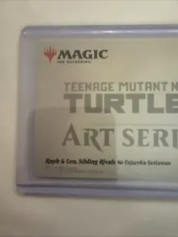 Raph & Leo, Sibling Rivals (Art Series Card) 16/54 Teenage Mutant Ninja Turtles - Image 5