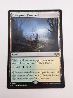 Overgrown Farmland Commander: Tarkir: Dragonstorm • Regular MTG - Image 1
