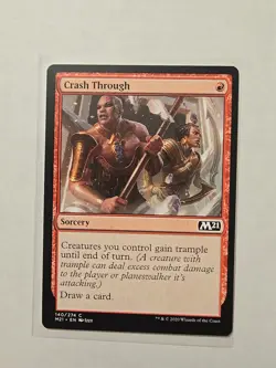 Crash Through - Core Set 2021 M21 - LP - Common - Sorcery - Image 1