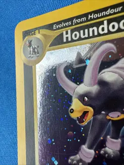 2001 Pokemon HOLO Houndoom Neo Discovery #4/75!! - Image 2